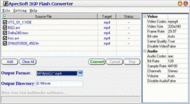 ApecSoft 3GP Flash Converter screenshot